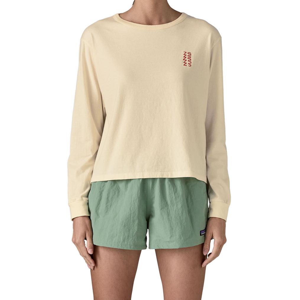  patagonia PATAGONIA W's L/S Driftways Easy Cut Organic Tee画像3