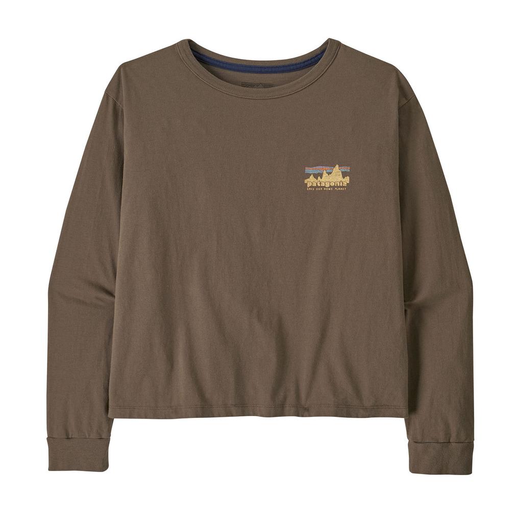  patagonia PATAGONIA W's L/S 73Skyline EasyCut Organic Tee画像3