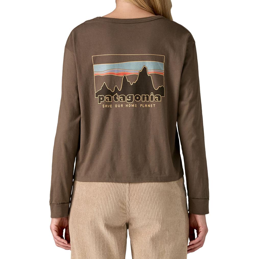  patagonia PATAGONIA W's L/S 73Skyline EasyCut Organic Tee画像2