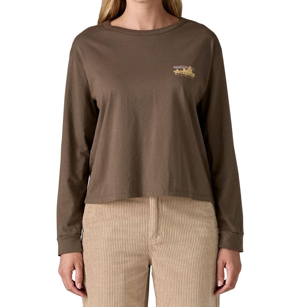  patagonia PATAGONIA W's L/S 73Skyline EasyCut Organic Tee画像4