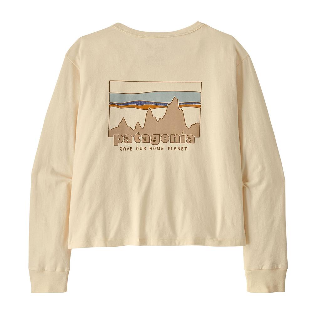  patagonia PATAGONIA W's L/S 73Skyline EasyCut Organic Tee画像1