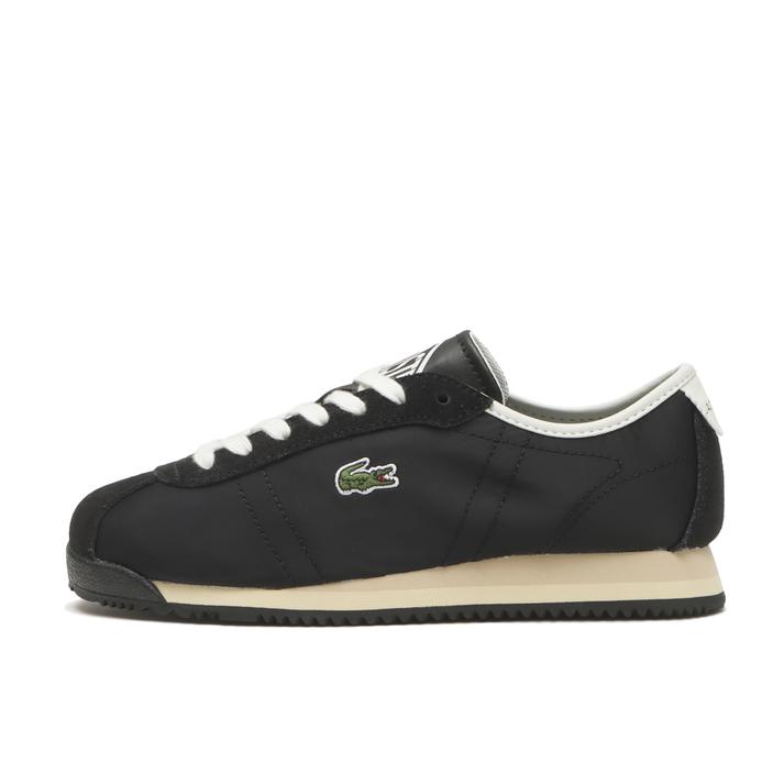 LACOSTE CLUB-LOW 225 1 AP SFA 8X0 BLK/LT TAN