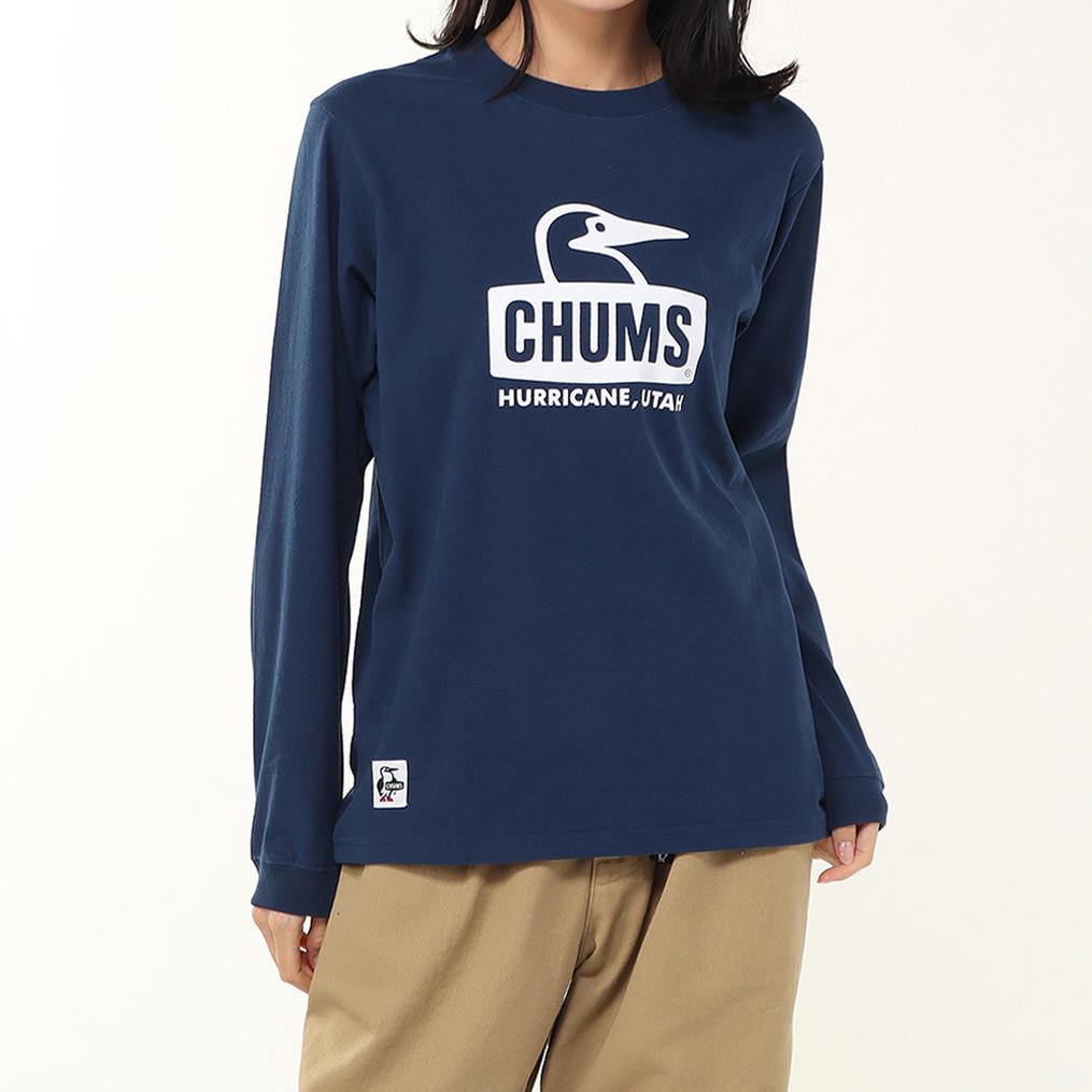  CHUMS CHUMS Booby Face Brushed L/S Tee画像1