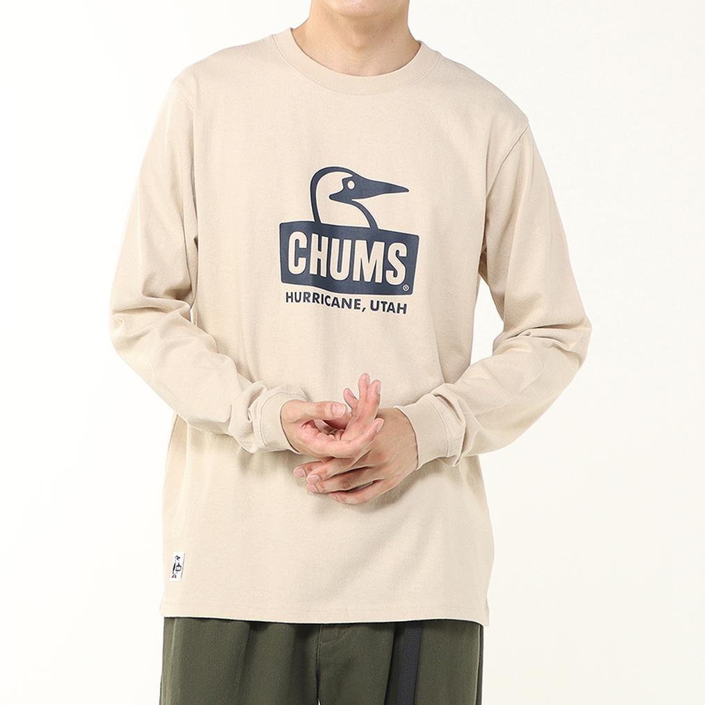  CHUMS CHUMS Booby Face Brushed L/S Tee画像1