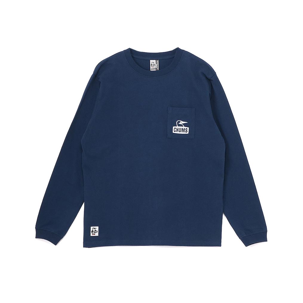  CHUMS CHUMS Booby Face Pocket Brushed L/S Tee画像3