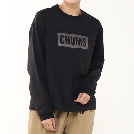 CHUMS ヘビーウェイトチャムスロゴ L/S Tシャツ
