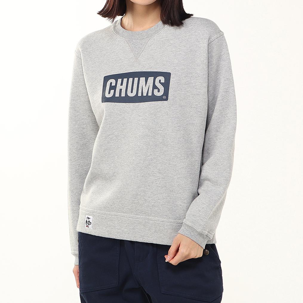  CHUMS CHUMS M's CHUMS Logo Crew Top画像1