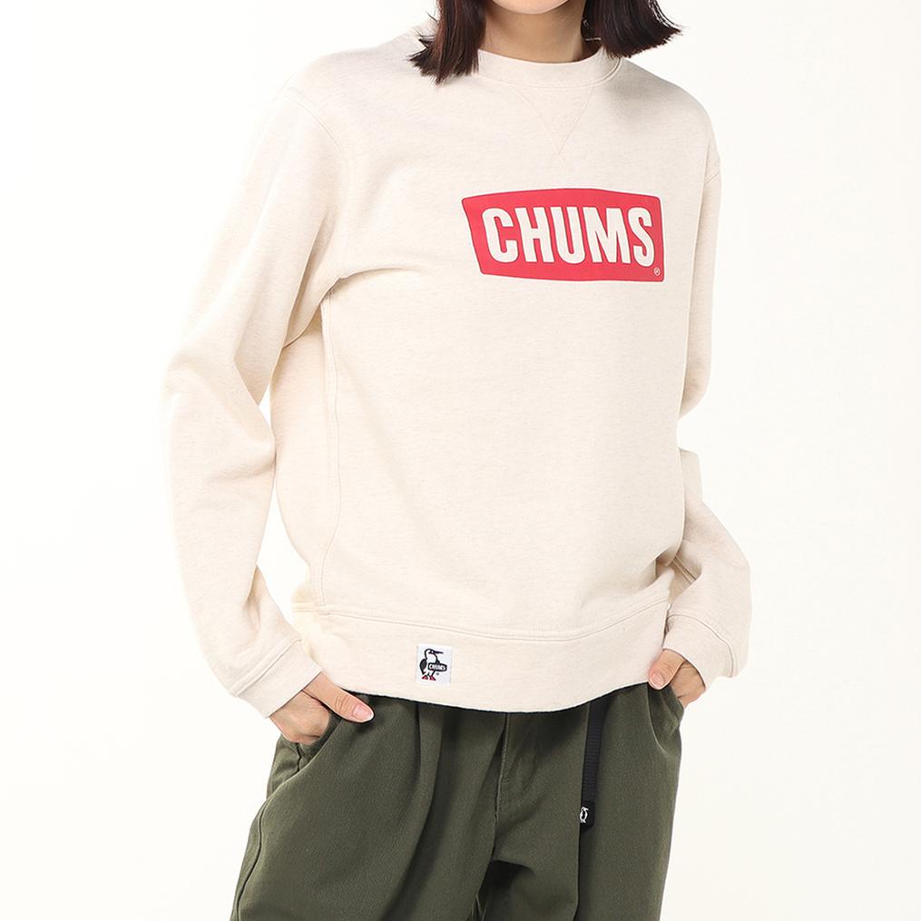  CHUMS CHUMS M's CHUMS Logo Crew Top画像1