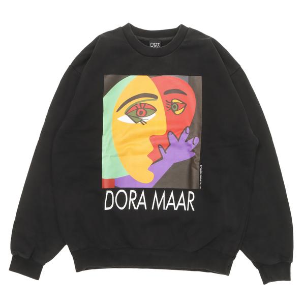 NOT OEM ドラ・マール クルーネック スウェットシャツ ブラック M