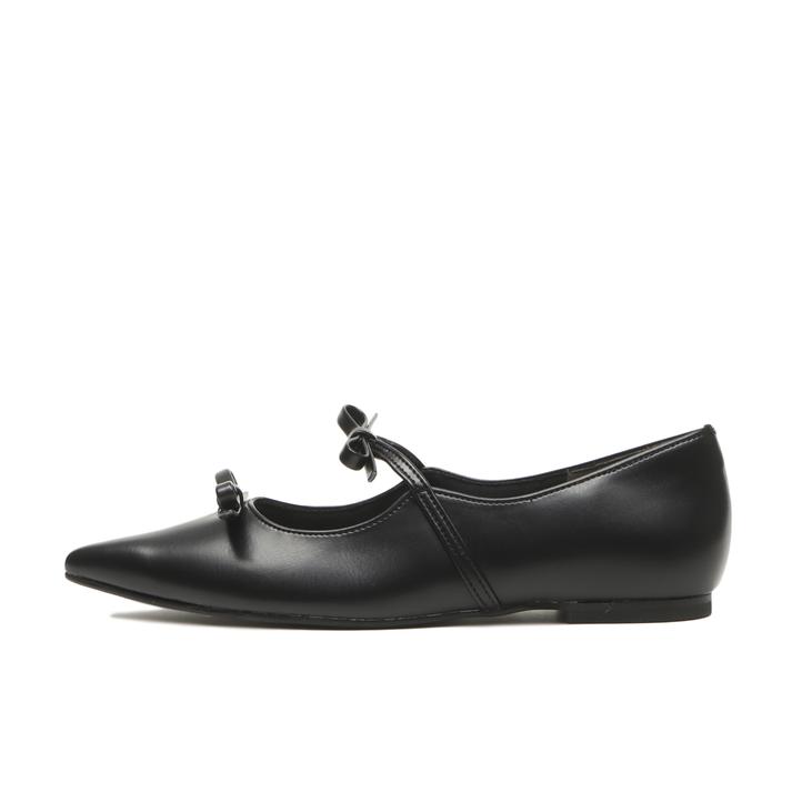 yz fB[X yJOLI ENCOREz W[AR[ W-RIBBON FLAT 1 W-{tbgpvX 1 JE80258 BLACK 24.5cm