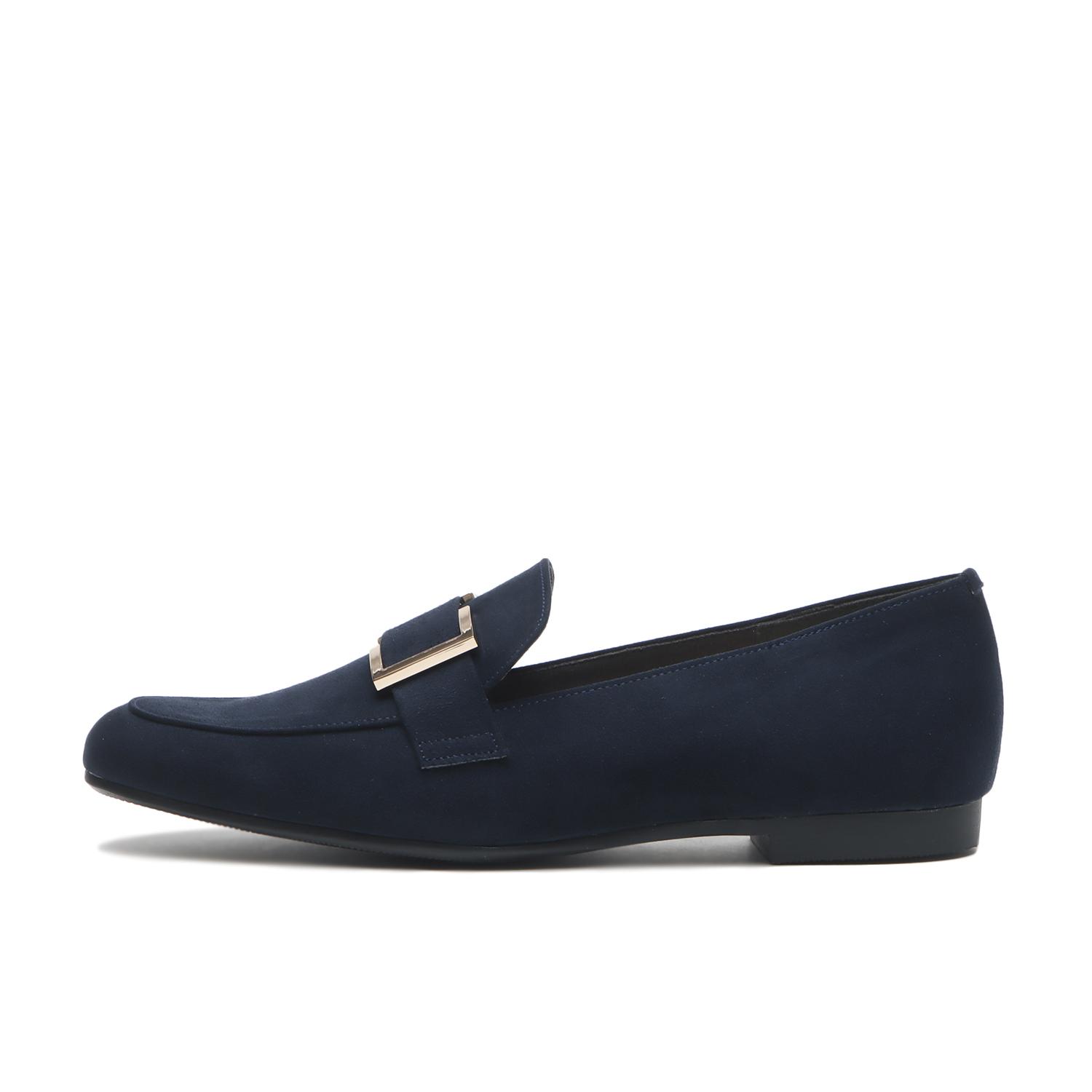 	���f�B�[�X �yJOLI ENCORE�z �W�����[�A���R�[�� MD BL LOAFER 1 ���[�h�o�b�N�����[�t�@�[ 1 JE80261 S/NAVY