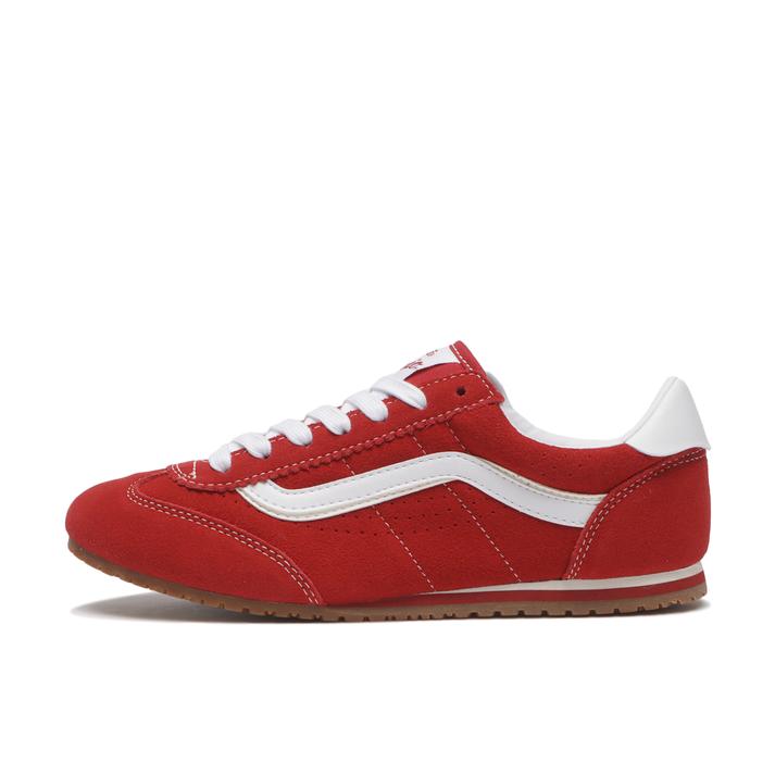 VANS �X�[�p�[���[�v�� RACING RED