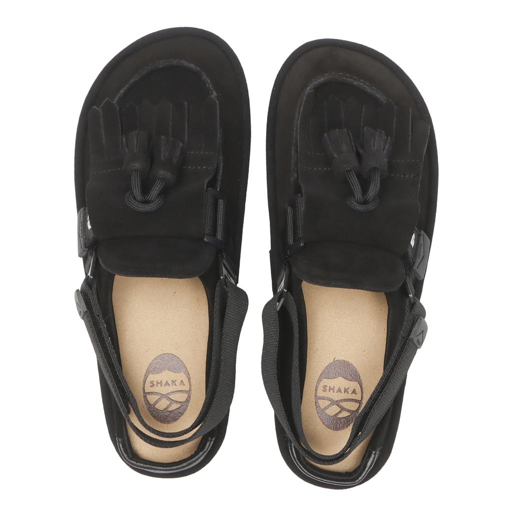  SHAKA SHAKA Moc Mule Tassel Suede画像3