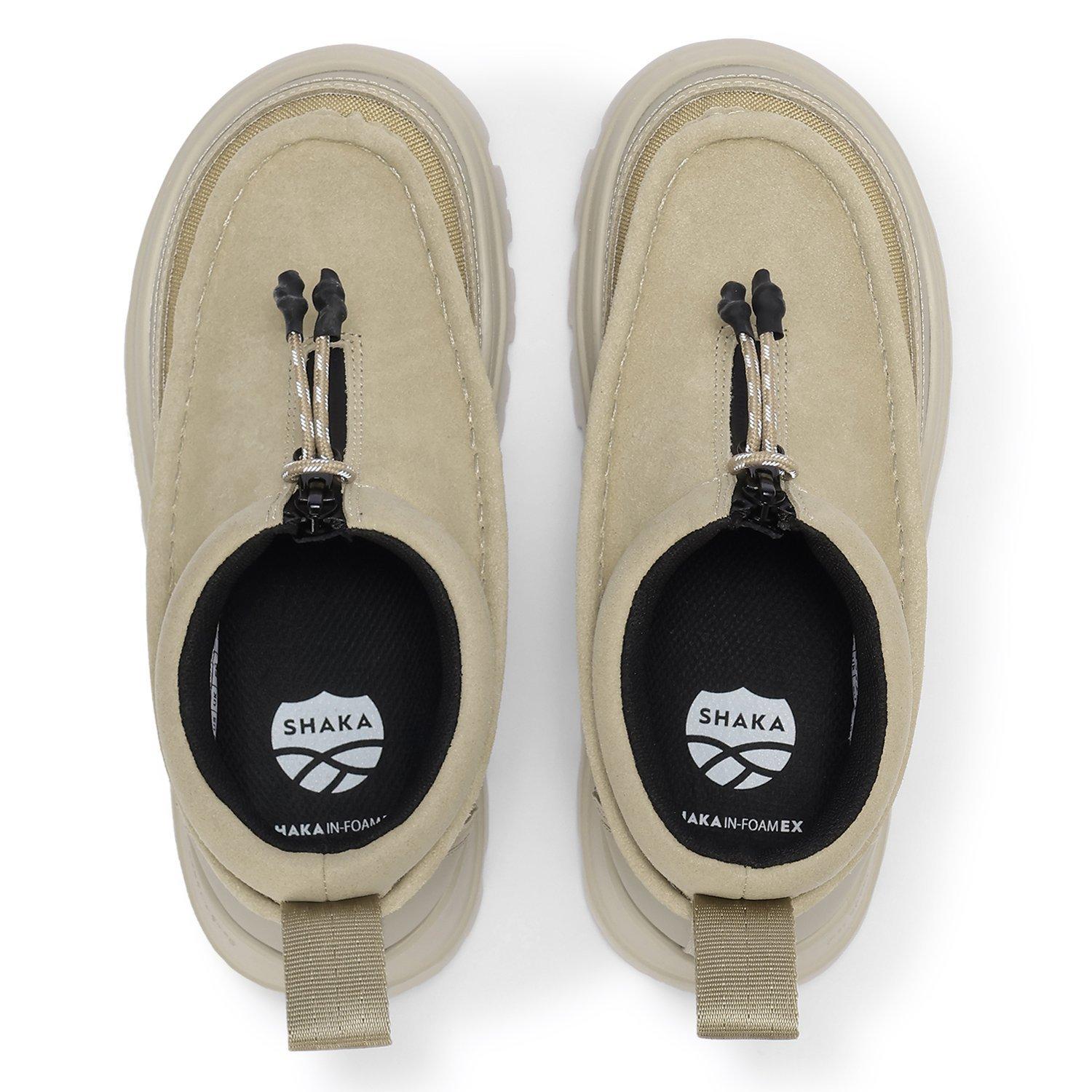 SHAKA SHAKA Zip Moccasin Bootie EX｜OSHMAN'S ONLINE 公式通販