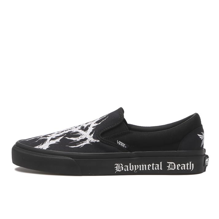 VANS �X���b�|�� BLACK/WHITE