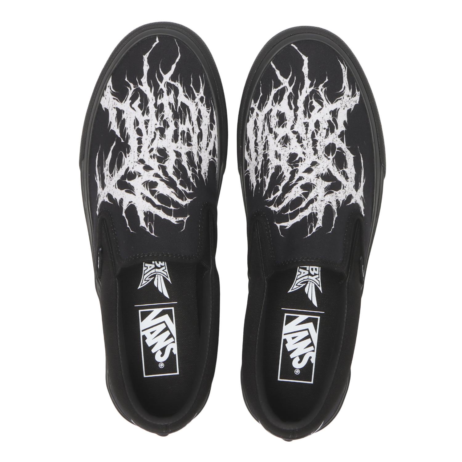 VANS】 ヴァンズ SLIP ON スリッポン V98CF BABYMETAL BLACK/WHITE