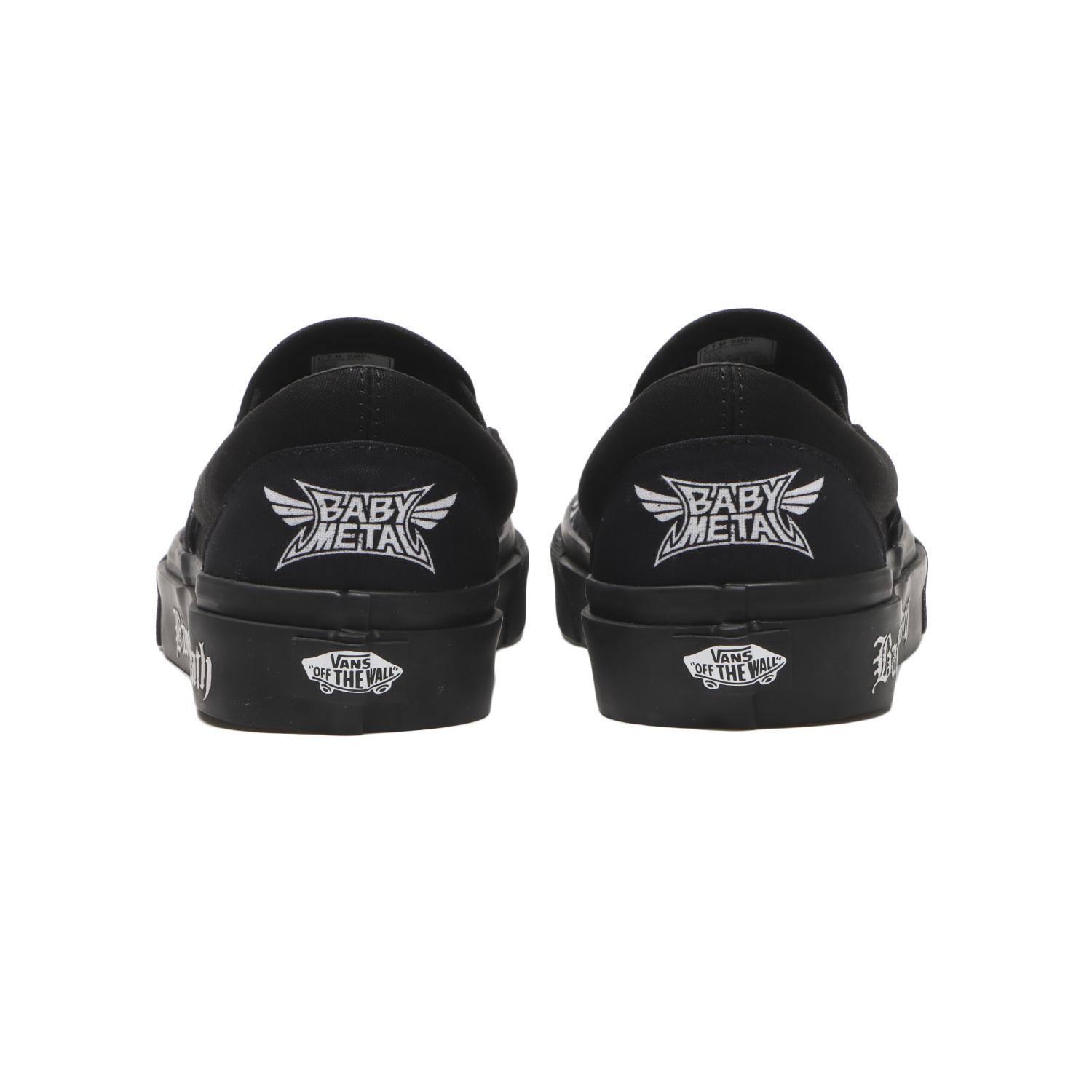VANS】 ヴァンズ SLIP ON スリッポン V98CF BABYMETAL BLACK/WHITE