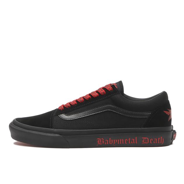 VANS】 ヴァンズ OLD SKOOL オールドスクール V36CF BABYMETAL BLACK 