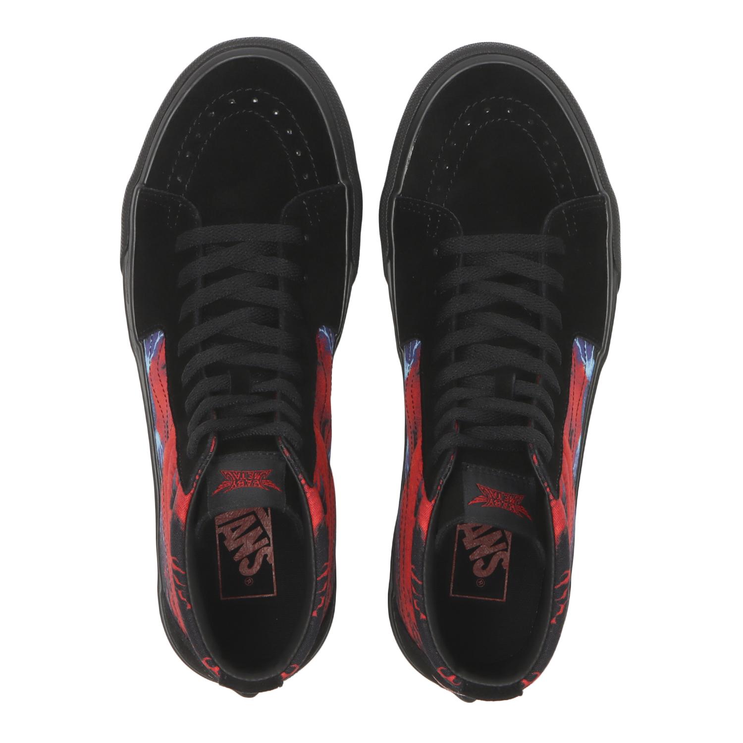 VANS】 ヴァンズ SK8-HI スケートハイ V38CF BABYMETAL BLACK/RED