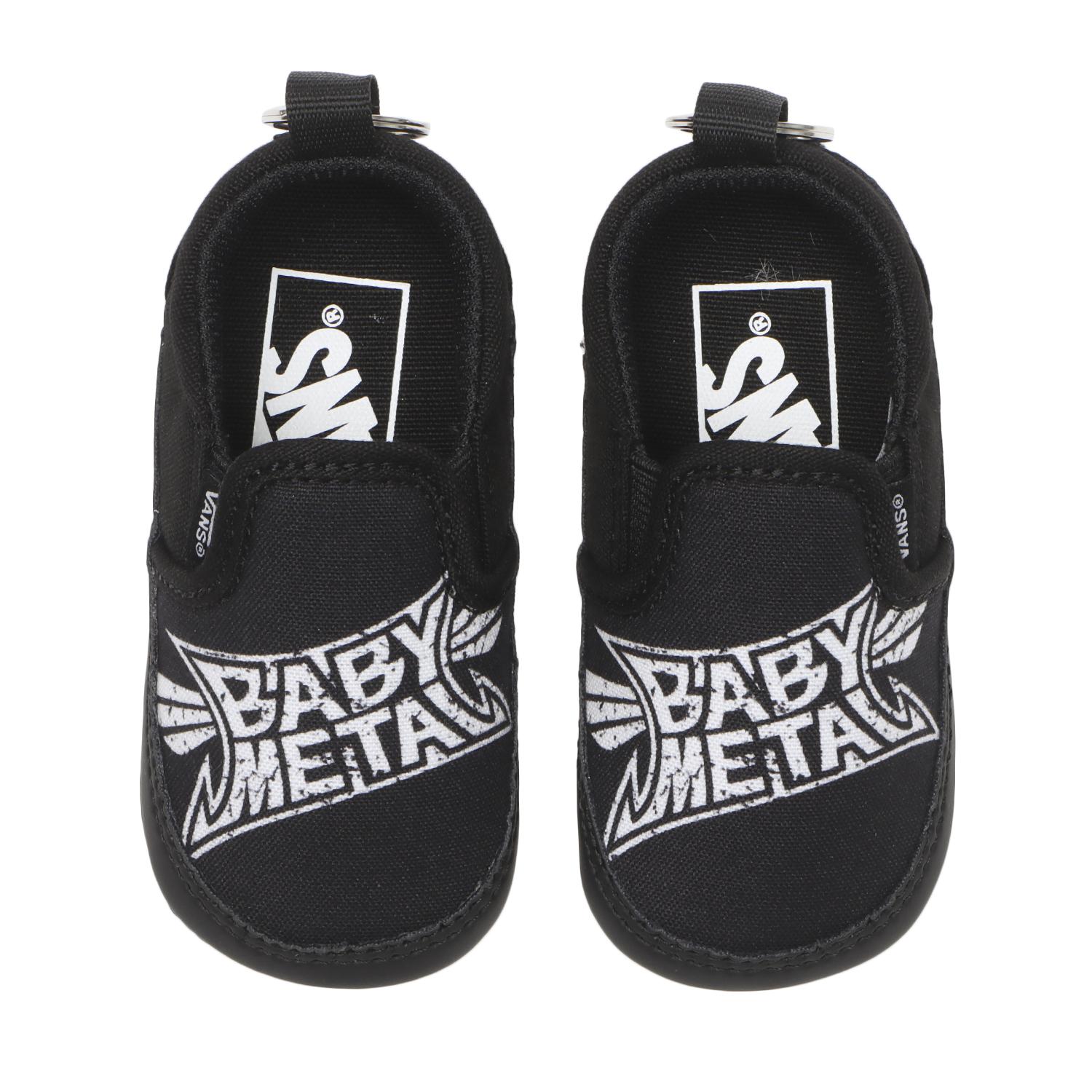 VANS】 ヴァンズ 11 SLIP ON スリッポン V98IF BABYMETAL BLACK/WHITE