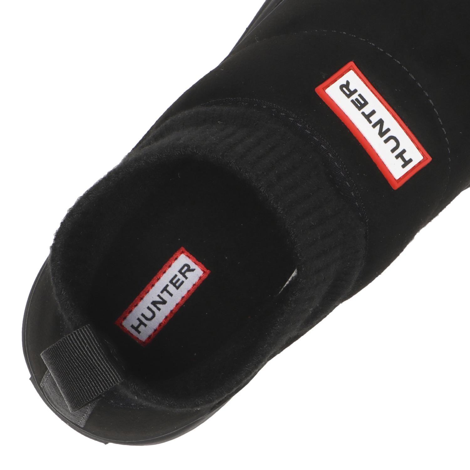 レディース 【HUNTER】 ハンター IN OUT FAUX SUEDE KNITTED BOOT IN