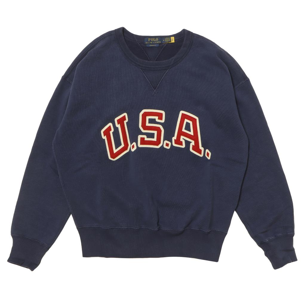  POLO RALPH LAUREN POLO RALPH LAUREN Vintage Fit USA Crewneck Sweat Shirts画像1