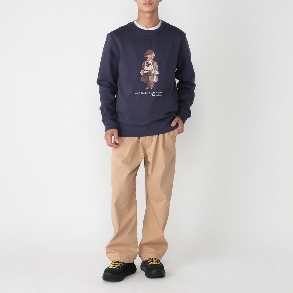 モデル：175cm / 着用サイズ：M POLO RALPH LAUREN POLO RALPH LAUREN Classic Fit Polo Bear Crew Sweat画像2