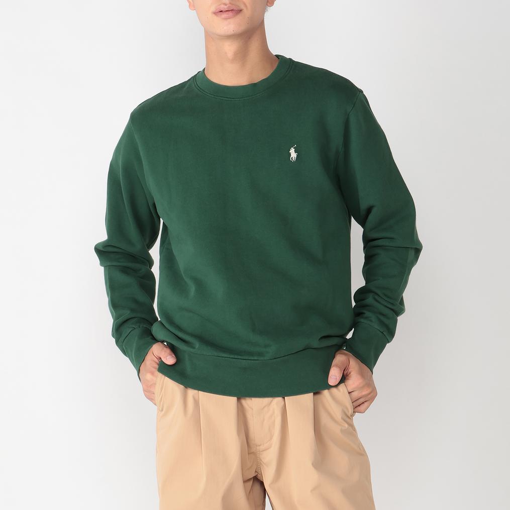 モデル：175cm / 着用サイズ：M POLO RALPH LAUREN POLO RALPH LAUREN Loopback Crew Neck Sweat Shirt画像1