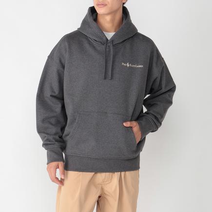 POLO RALPH LAUREN リラックスドフィットロゴフリースフーディ