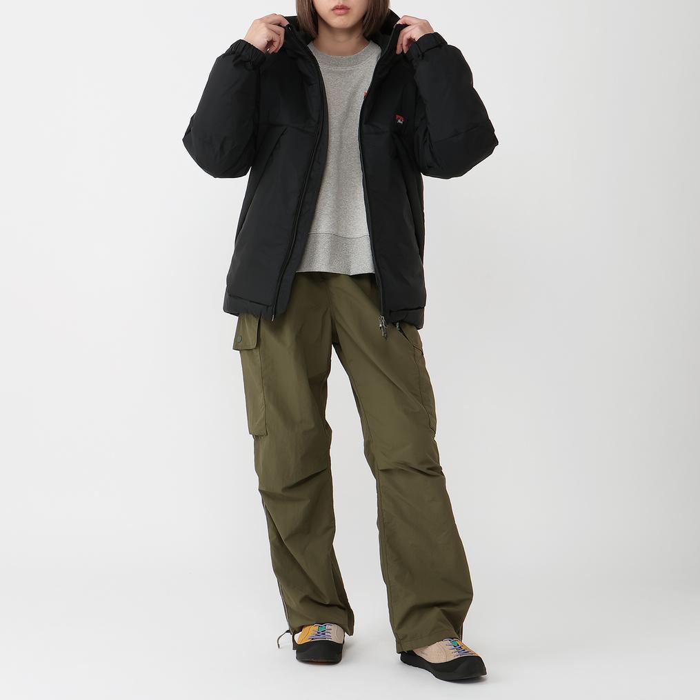 モデル：161cm / 着用サイズ：S NANGA NANGA W's AURORA TEX Down Jacket IBUKI画像2