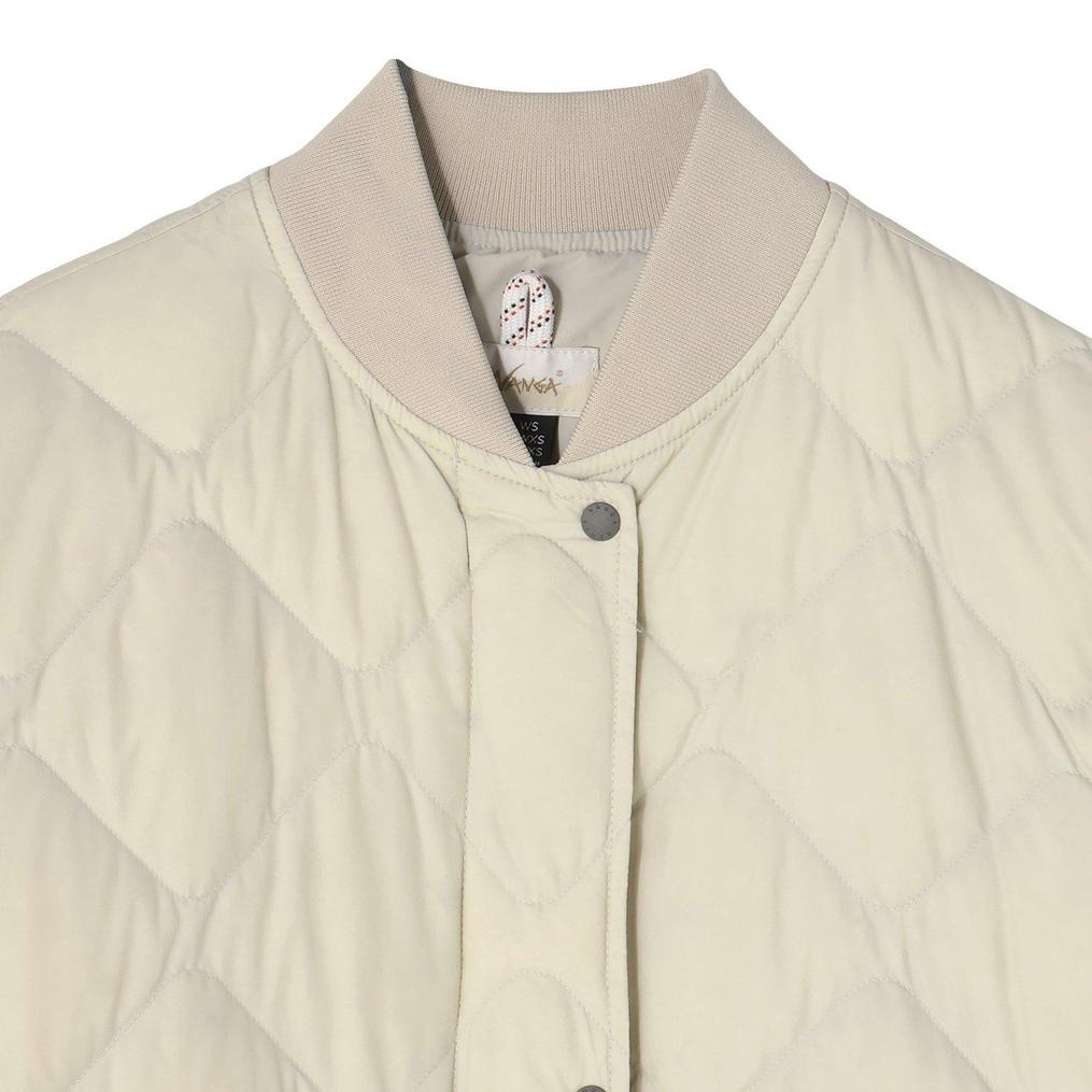  NANGA NANGA W's Rib Collar Quilted Down Coat画像7
