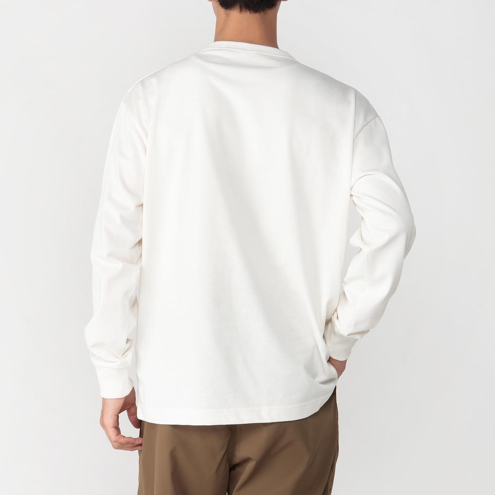 モデル：175cm / 着用サイズ：M NANGA NANGA NANGAxRYUJI KAMIYAMA L/S Tee画像3