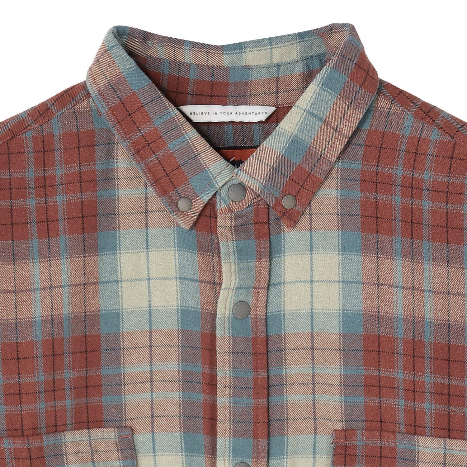 NANGA NANGA M's Fade Tartan Check Camp Shirt｜OSHMAN'S ONLINE 公式通販