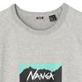  NANGA NANGA M's Eco Hybrid Box Logo Sweat画像2