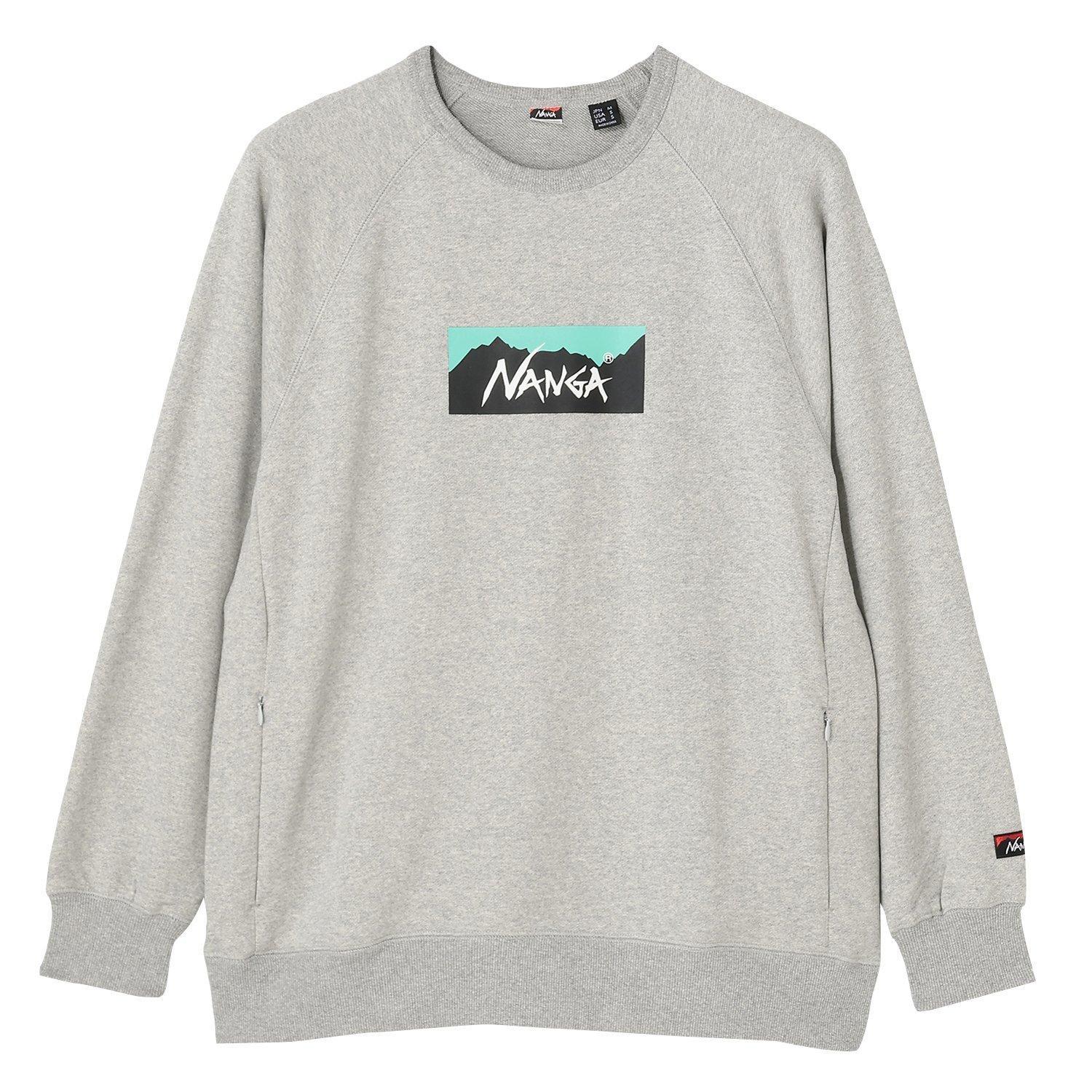 NANGA NANGA M's Eco Hybrid Box Logo Sweat｜OSHMAN'S ONLINE 公式通販