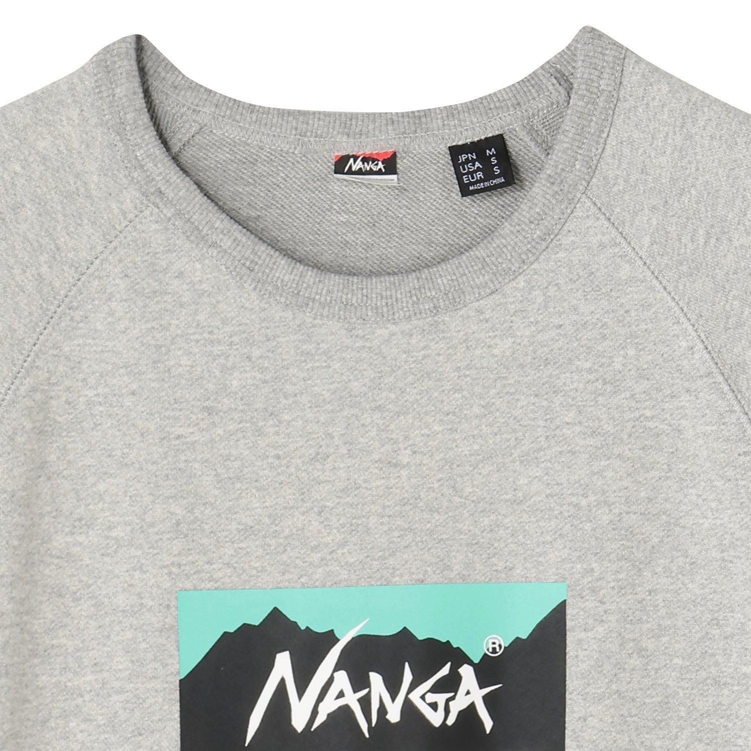 NANGA NANGA M's Eco Hybrid Box Logo Sweat｜OSHMAN'S ONLINE 公式通販