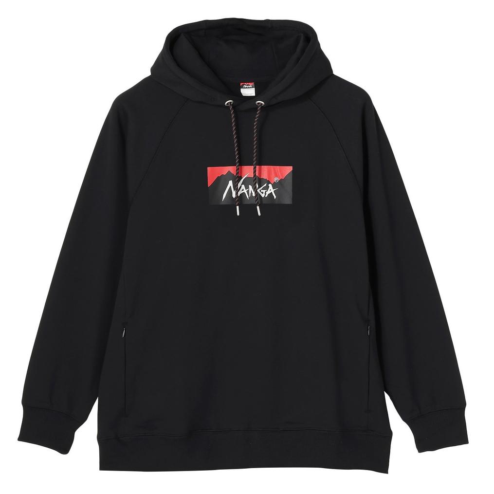  NANGA NANGA M's Eco Hybrid Box Logo Sweat画像1