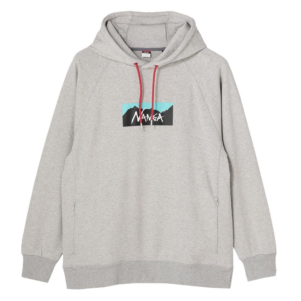  NANGA NANGA M's Eco Hybrid Box Logo Sweat画像1