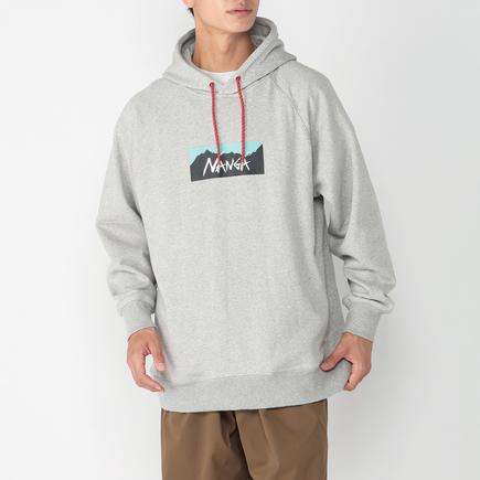 NANGA エコハイブリッドボックスロゴスウェット