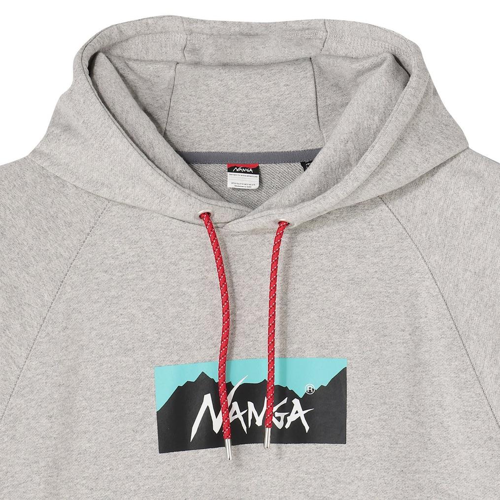  NANGA NANGA M's Eco Hybrid Box Logo Sweat画像2
