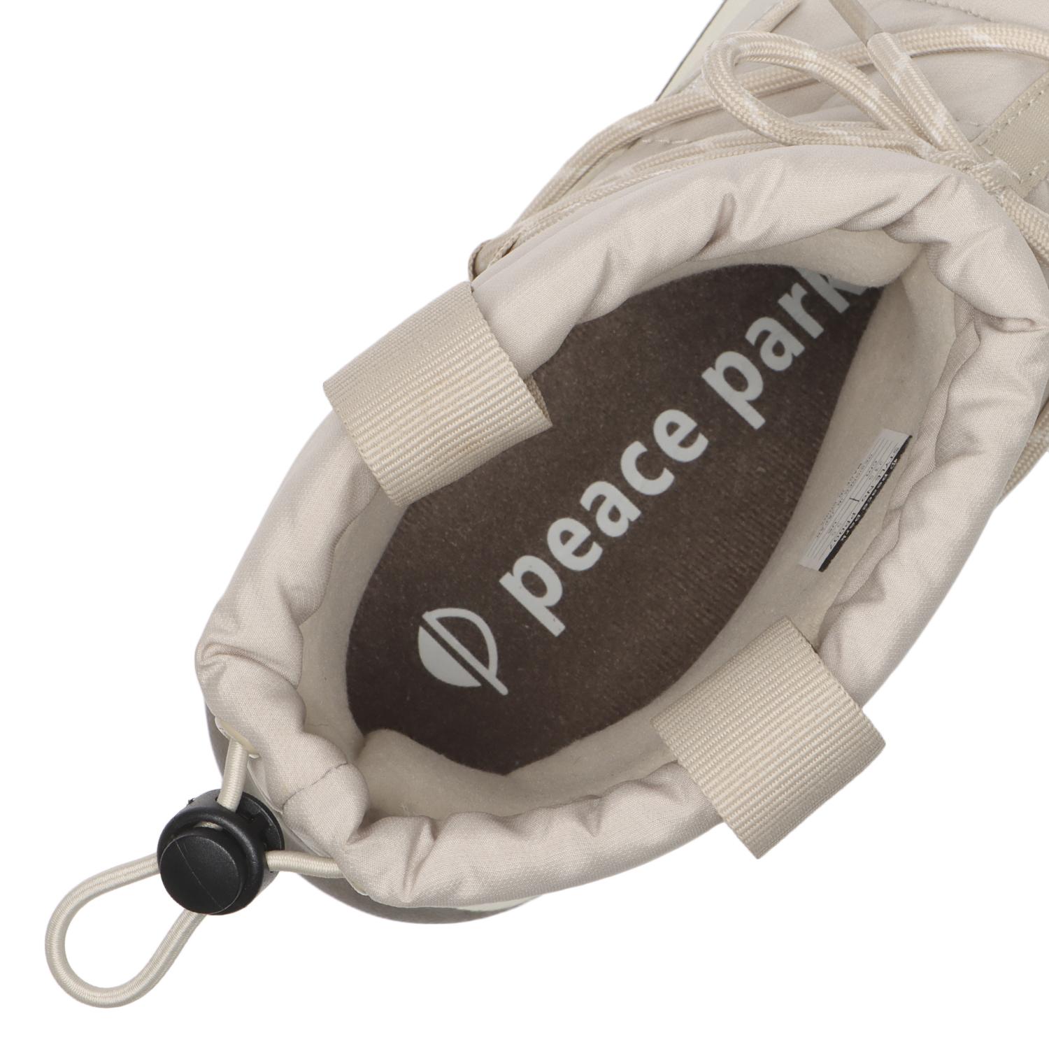 レディース 【PEACE PARK】 ピースパーク LACE BOOTS WINTER 25 レース