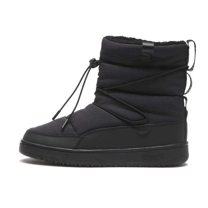 yz yPUMAz v[} W SNOWBAE Xm[oG 393920 01BK/S.GRAY 22cm