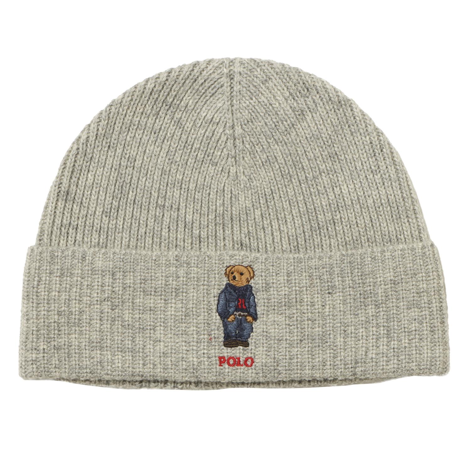  POLO RALPH LAUREN SOLID DENIM BEAR BEANIE画像1