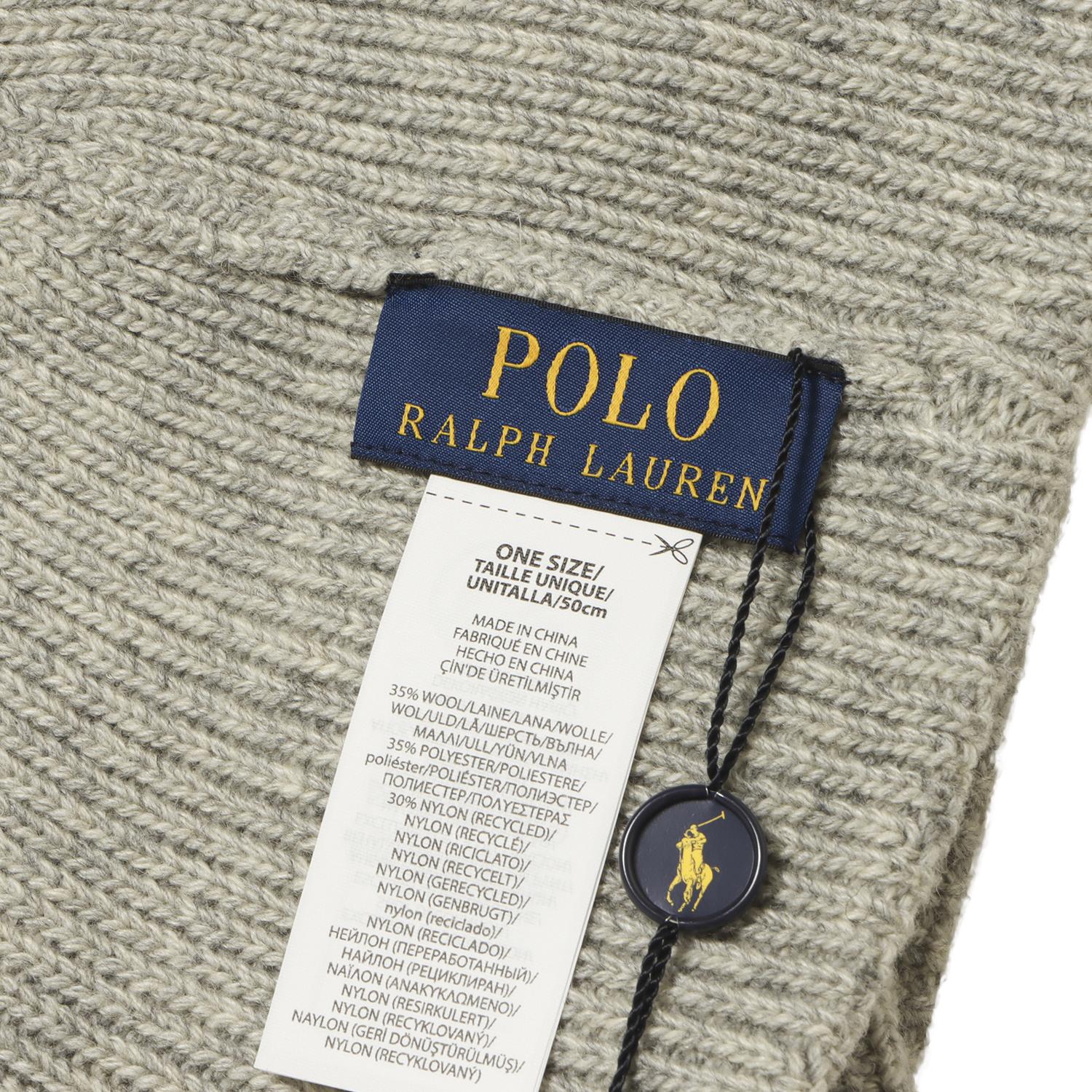  POLO RALPH LAUREN SOLID DENIM BEAR BEANIE画像4
