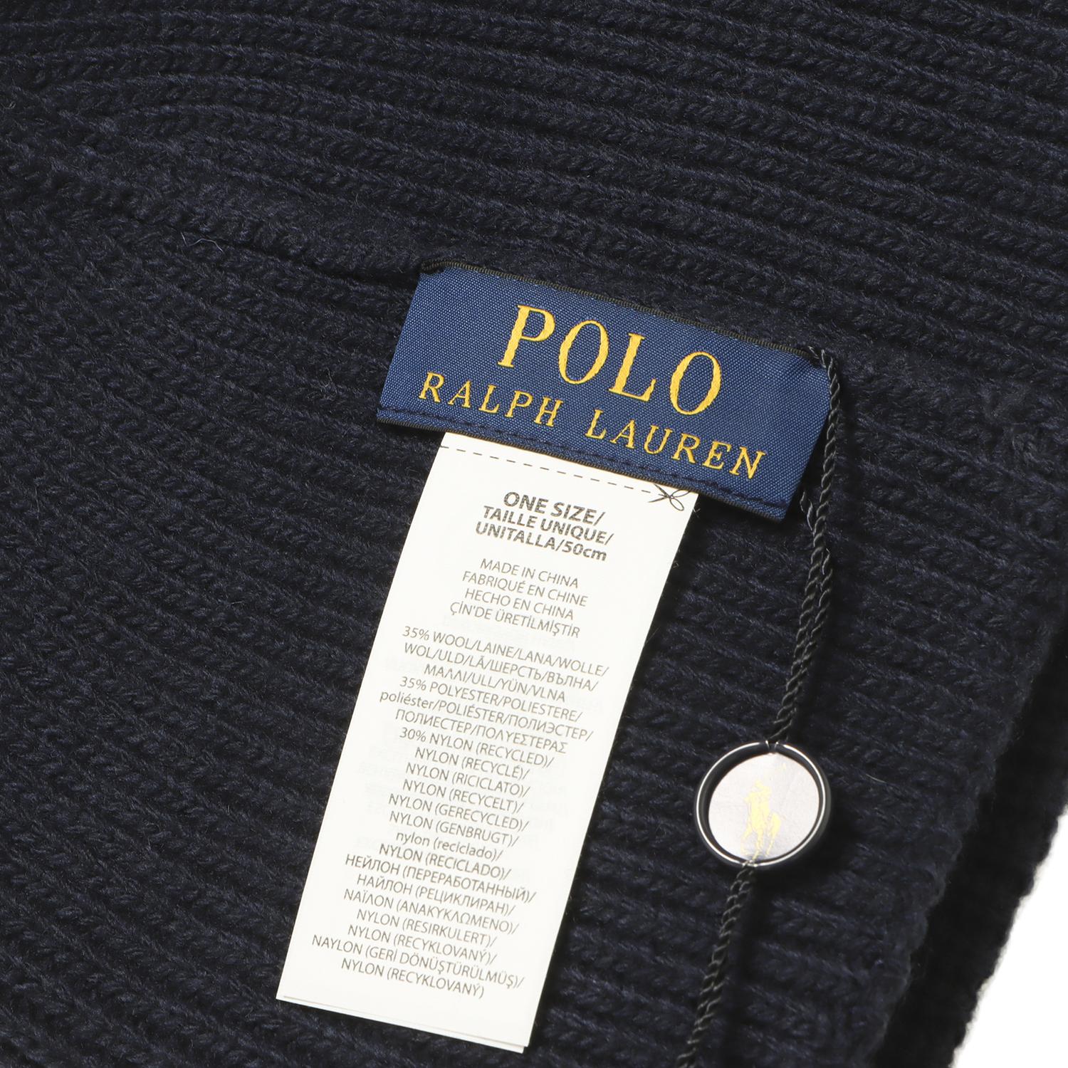  POLO RALPH LAUREN SOLID DENIM BEAR BEANIE画像4