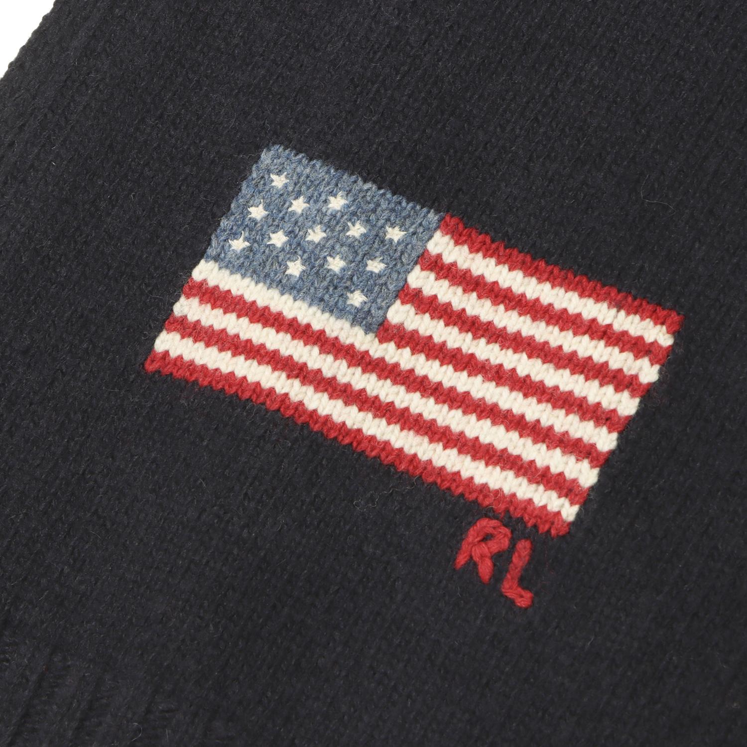  POLO RALPH LAUREN RL FLAG MUFFLER画像2