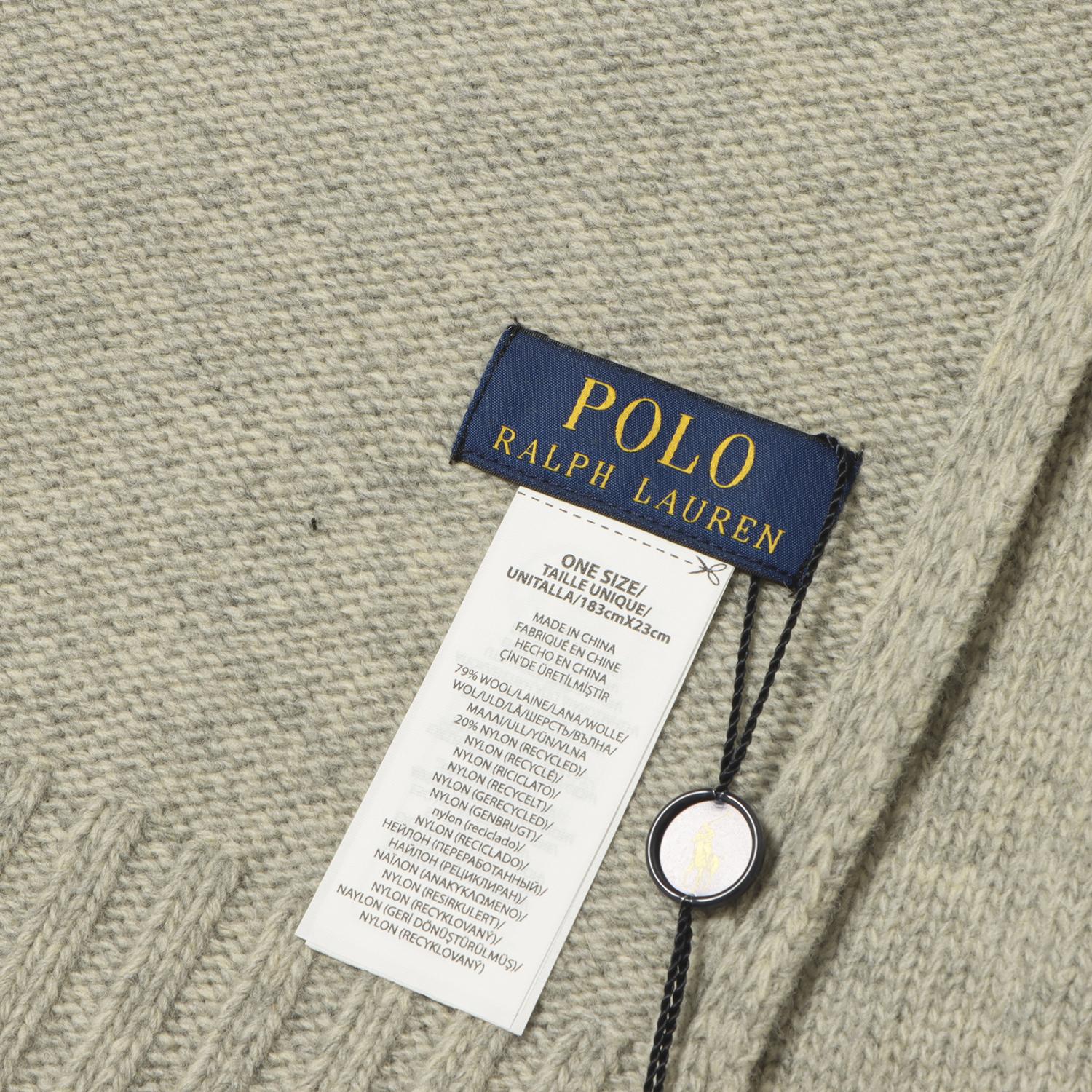 POLO RALPH LAUREN RL FLAG MUFFLER｜BILLY'S ENT 公式通販