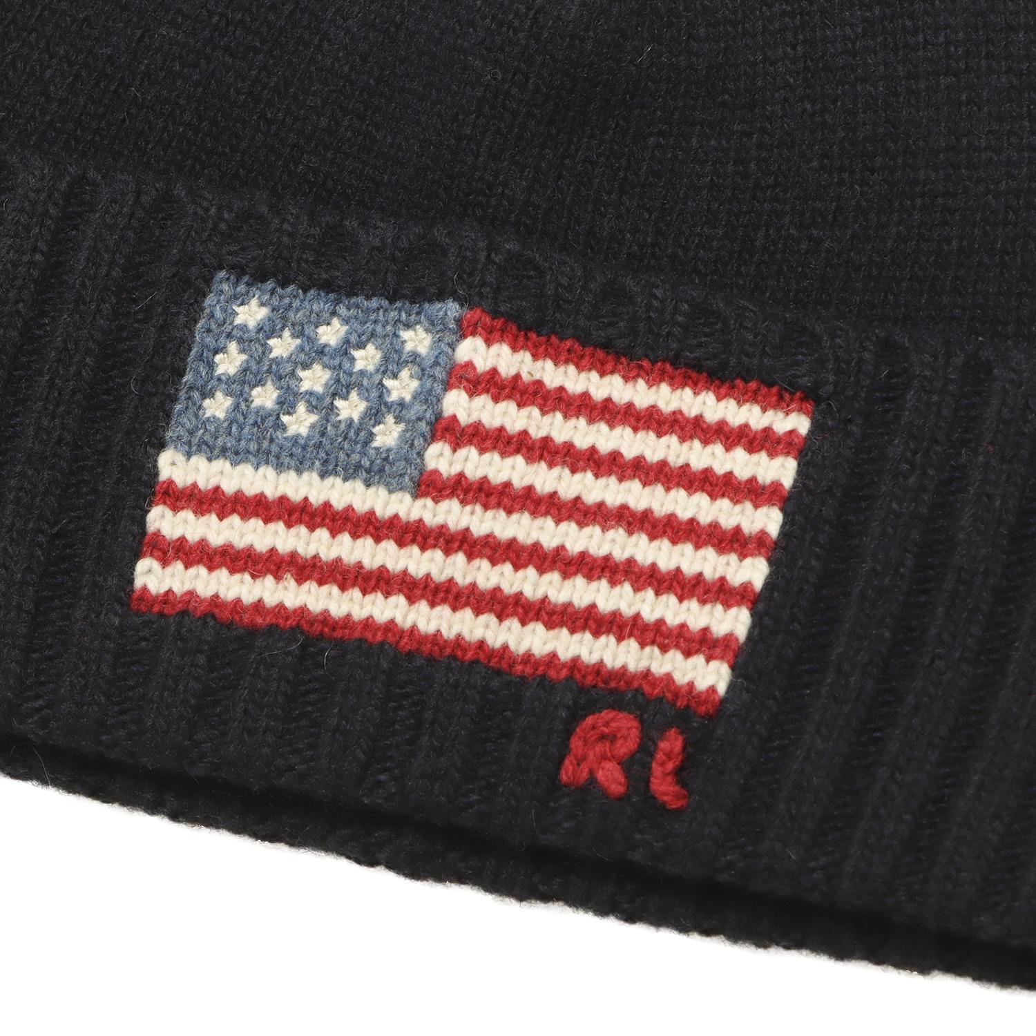  POLO RALPH LAUREN RL FLAG BEANIE画像2