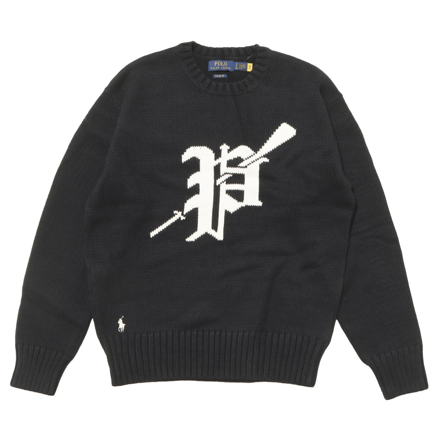  POLO RALPH LAUREN BIG FIT COTTON GRAPHIC SWEATER画像1