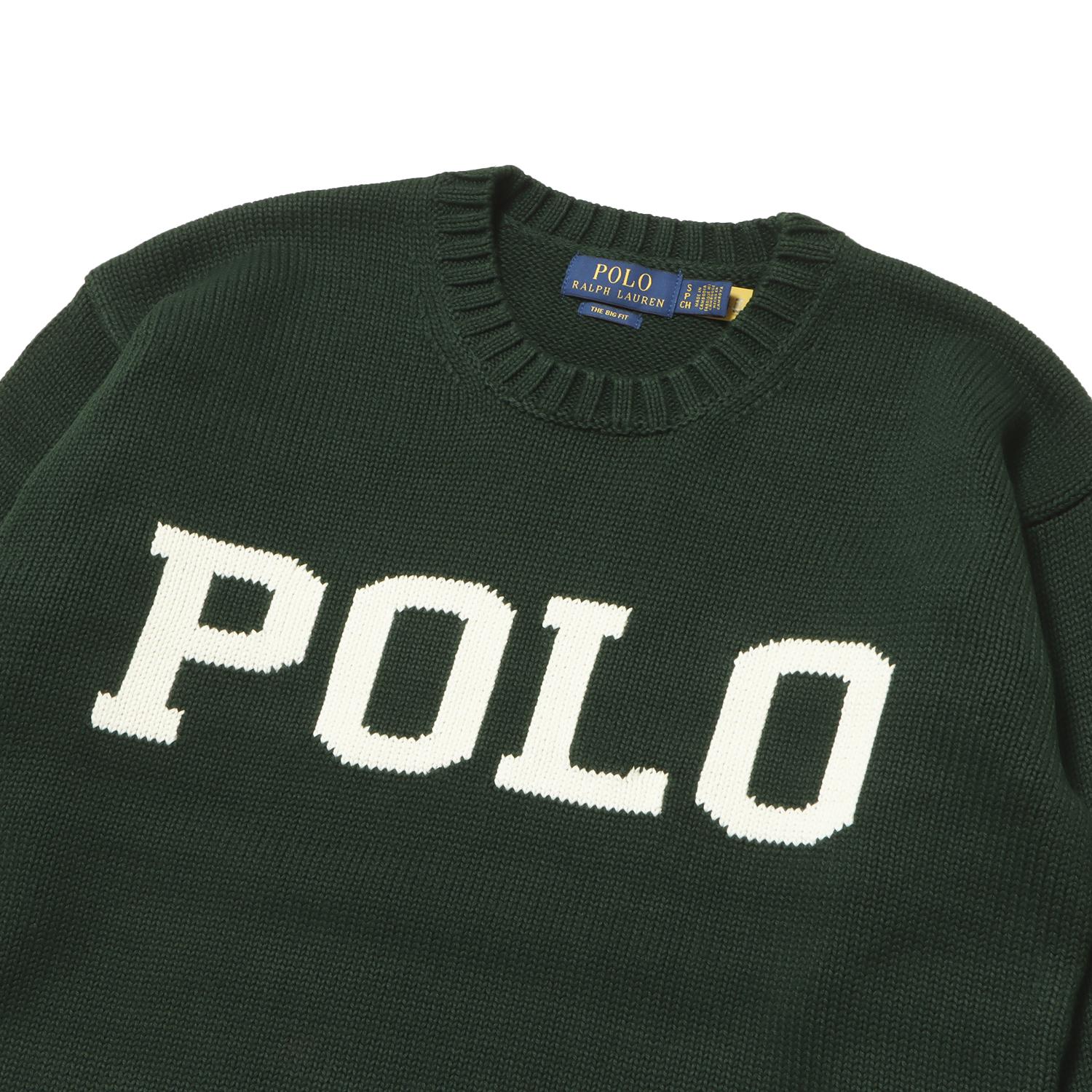  POLO RALPH LAUREN BIG FIT COTTON GRAPHIC SWEATER画像2